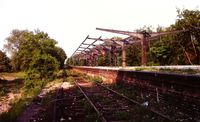 S-Bahnhof K&ouml;llnische Heide, Datum: 20.05.1990, ArchivNr. 10.163