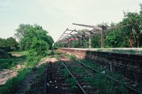 S-Bahnhof K&ouml;llnische Heide, Datum: 20.05.1990, ArchivNr. 10.163