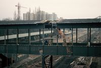 S-Bahnhof Berlin-Gesundbrunnen, Abriss, Datum: 04.02.1993, ArchivNr. 11.160