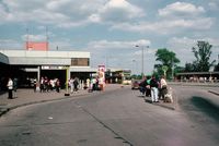 S-Bahnhof Flughafen Berlin-Sch&ouml;nefeld, Datum: 20.05.1990, ArchivNr. 14.135