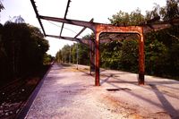 S-Bahnhof K&ouml;llnische Heide, Datum: 20.05.1990, ArchivNr. 17.163