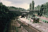 S-Bahnhof Eichkamp, Datum: 21.07.1985, ArchivNr. 26.65