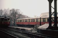 Stadtbahn am S-Bahnhof Savignyplatz, Datum: 21.03.1986, ArchivNr. 28.79