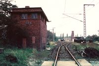 Triebwagenhalle Velten, Datum: 19.09.1990, ArchivNr. 35.163