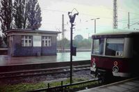 S-Bahnhof Bernau bei Berlin, Datum: 09.06.1990, ArchivNr. 36.135