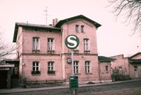 S-Bahnhof Berlin-Wannsee, Datum: 03.03.1985, ArchivNr. 36.43