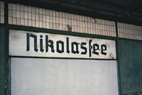 S-Bahnhof Nikolassee, Datum: 08.01.1984, ArchivNr. 8.23